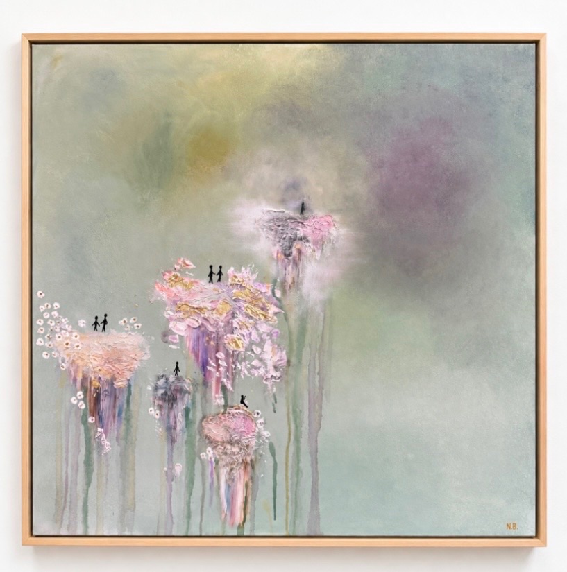 Shared Sky by Niki Bonfield, Mixed media