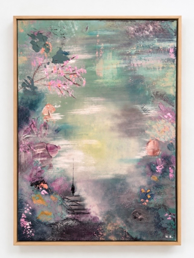 Somewhere Curiosity Leads by Niki Bonfield, Mixed media
