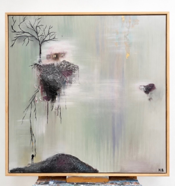 Somewhere to Belong by Niki Bonfield, Mixed media