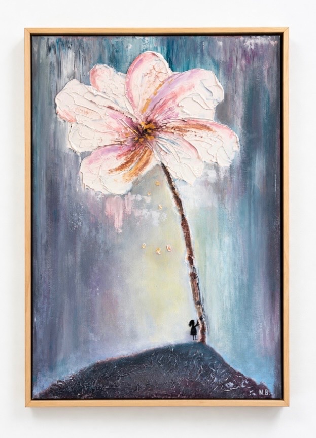 Still She Reached by Niki Bonfield, Mixed media