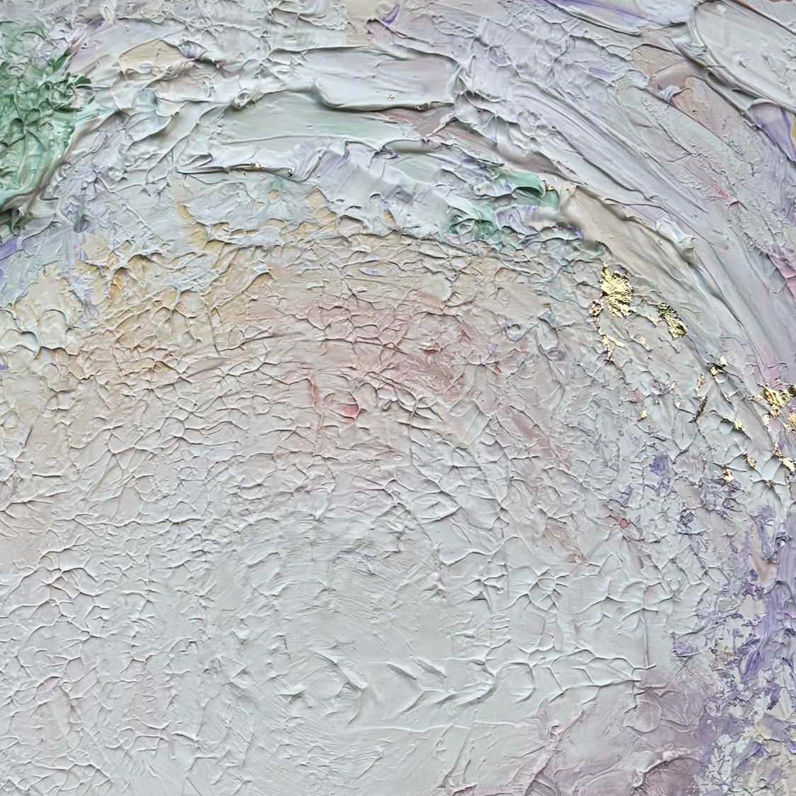 Detail of Whole, showing the surface texture up close.